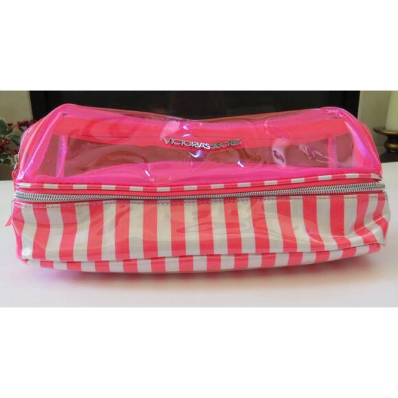Victoria's Secret Cosmetic Bag 2 compartments EUC - Picture 9 of 11